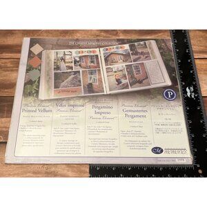 Creative Memories Precious Element Printed Vellum Photo Mounting Paper 06260727